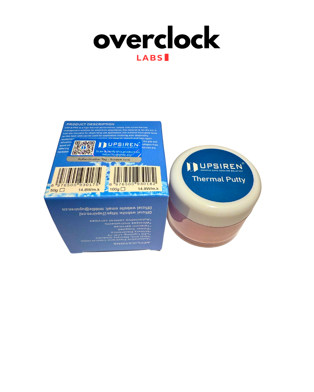UPSIREN UTP-8 Thermal Putty 50g - Genuine - Fast & Free Delivery 🚚